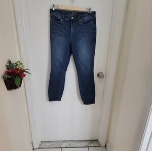 NYDJxChicos lift tuck technology Skinny Jeans sz10 euc